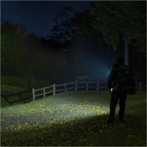 Fenix SW05R RED & WHITE LED flashlight [black] - Img 8