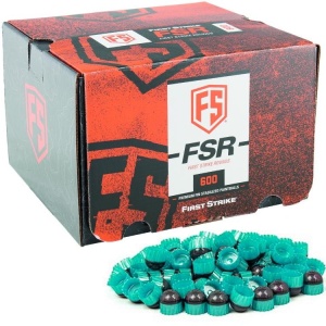 First Strike Paintballs 600 Rounds Box - Grey / Mint Green