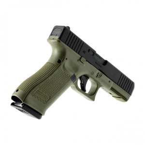 GLOCK 17 GEN 5 6 MM BB AIRSOFT Pistol - GREEN [Co2 - GBB] - Img 4