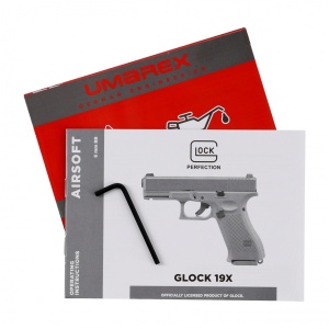 GLOCK 19x 6 MM BB AIRSOFT REPLICA - COYOTE [Green Gas - GBB] - Img 9