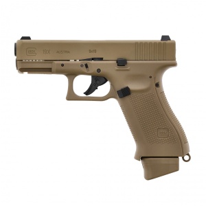 GLOCK 19X 6mm AIRSOFT Pistol COYOTE [Co2 - GBB]