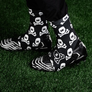 HK Army Cleat Cover - Short (Skulls Black) - Img 2