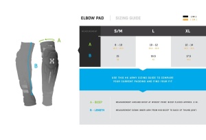 HK Army Crash Elbow Pads (black/blue) - Img 7