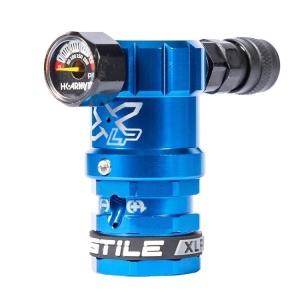 HK Army Hostile XLP Airsoft Regulator - Side Port Quick-Disconnect (blue) - Img 2