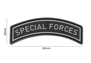 JTG Special Forces Tab Rubber Patch - Img 6