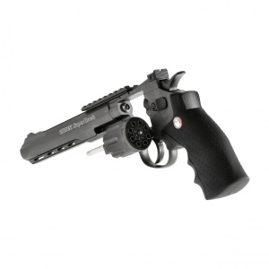 Ruger Superhawk 8in Airsoft Revolver - Black [6mm] - Img 8