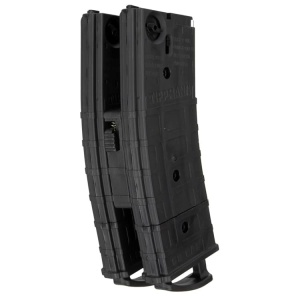 Tippman TMC Cal. 68 Replacement Magazines with Coupler (2 Pack) - All Black - Img 1