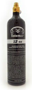 TotemAir Co2 Tank - 12oz with On/Off Valve