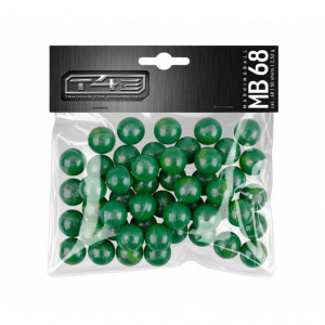 Umarex T4E Sport MB68 Paint Projectiles 50pcs - GREEN