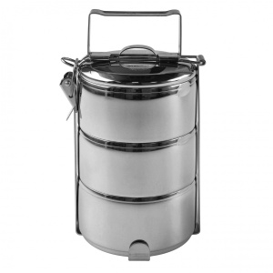 Zebra Thailand 12 cm x 3 Stainless Steel pots / casseroles