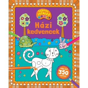 Házi kedvencek – számos kifestő