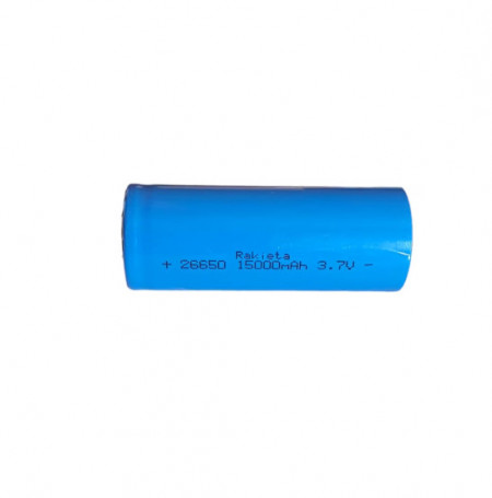 Acumulator reincarcabil 26650, albastru, 15000mAH, 3.7V Li-Ion