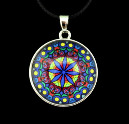 Colier feng shui „Mandala veseliei”