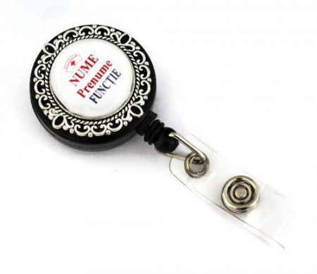 Accesoriu ecuson personalizat cu nume
