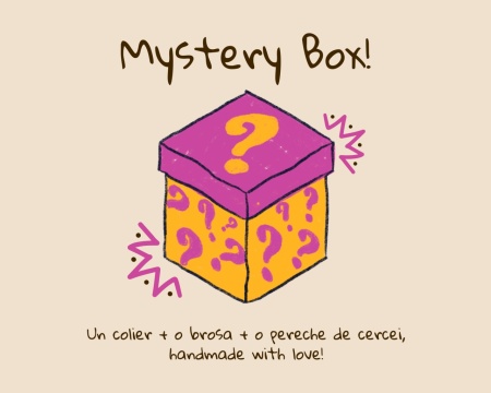 Mystery Box cu 3 Bijuterii Surpriza!