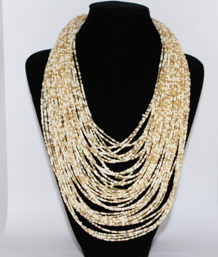 Colier "Evening" - ivory