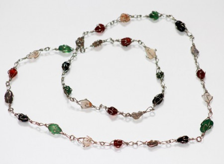 Colier agate rulate - M2