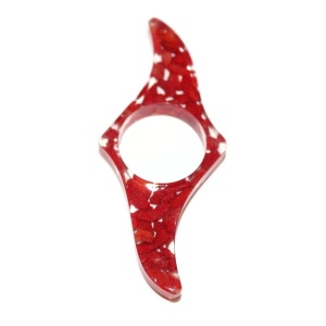 Accesoriu pentru citit din rasina epoxidica cu pietricele de coral