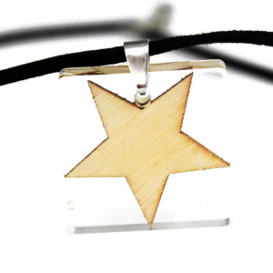 Colier pandantiv rasina "Star"