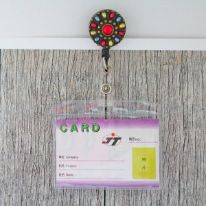 Accesoriu ecuson negru cu mandala tricolora - Img 3