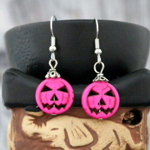 Cercei Halloween - dovlecei roz
