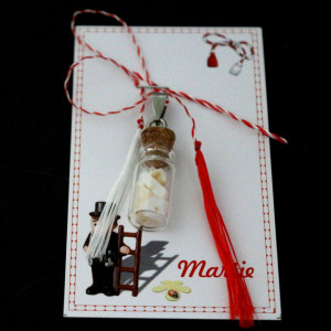 Pandantiv martisor sidef - piatra feminitatii