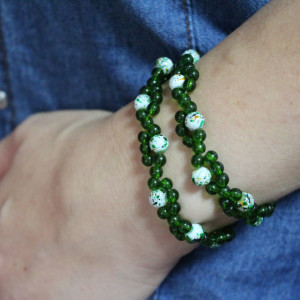 Bratara verde