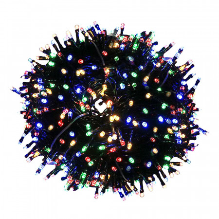 Instalatie Craciun , 30 m, 400LED, consum redus color