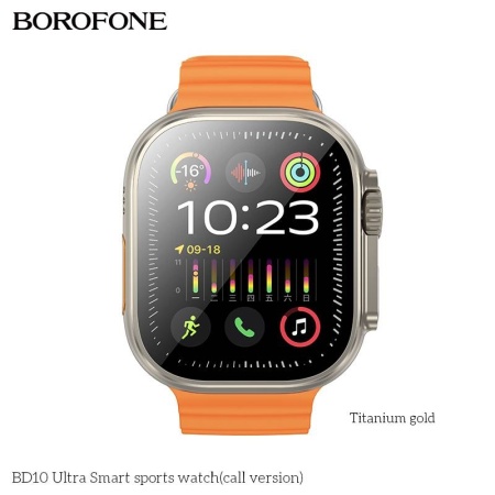 Ceas SmartWatch T800 ULTRA 2, Sport, BT 5.3, Functie de Apel, 300mAh, Multilanguage