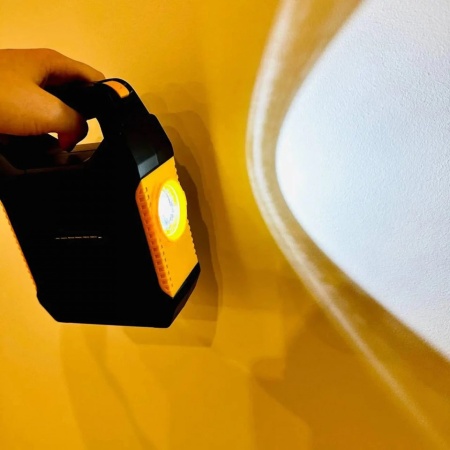 Lanterna multifunctionala JY978, panou solar, USB, 10W