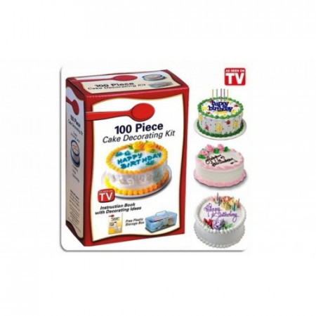 SET 100 PIESE DECORAT PRAJITURI