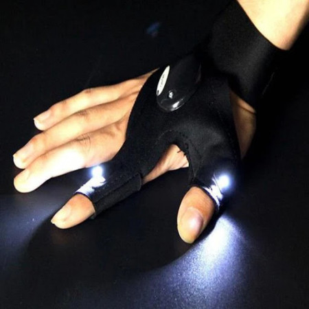 Manusa de lucru cu 2 led-uri