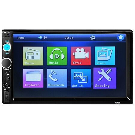 Mp5 player auto 7010b, 2 DIN, Touch screen 7", Bluetooth, USB