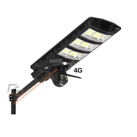 LAMPA SOLARA STRADALA 300W + CAMERA SUPRAVEGHERE SLOT CARTELA 4G