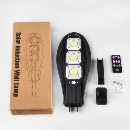 Lampa stradala cu incarcare solara, 90 LED COB