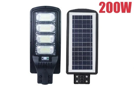 Lampa Stradala Solara Jortan Cu Senzor De Miscare 200W , IP66 , 6500k
