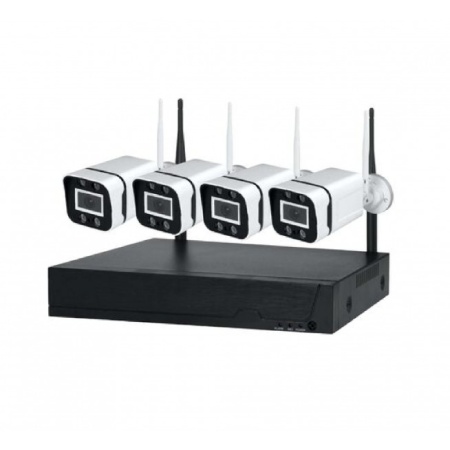 SISTEM SUPRAVEGHERE 4 CAMERE WIFI CCTV ANDOWL QS777PRO