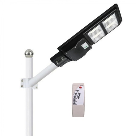 Lampa stradala 200W cu panou solar si acumulator Jortan