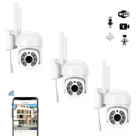 PACHET 3 CAMERE SUPRAVEGHERE YOOSEE 5 MP