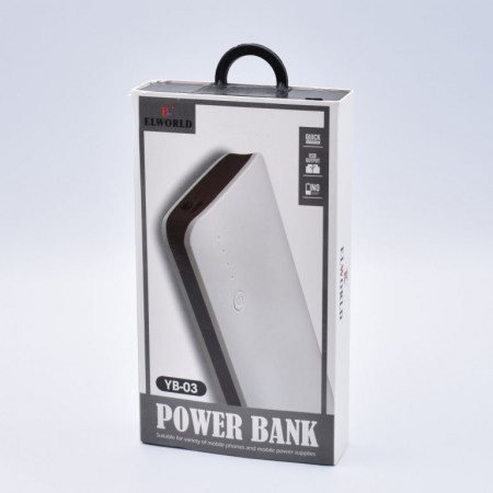 Power Bank cu Lanterna ,10000 mAh,3 iesiri USB