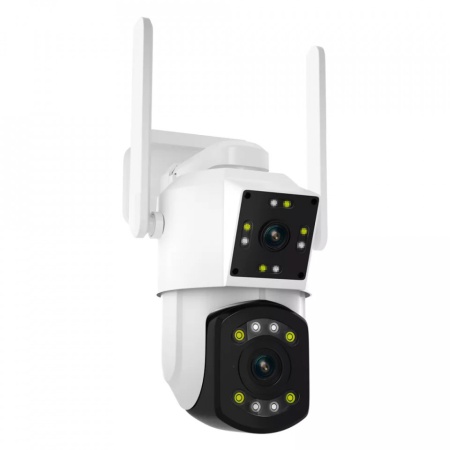 Camera Wifi Smart ,3 mp lentila dubla si sunet biredirectional