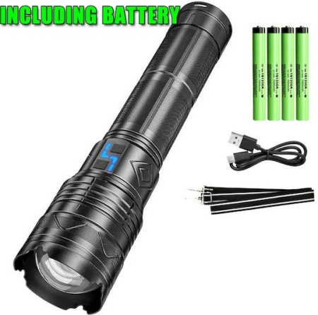 LANTERNA ALUMINIU,ULTRA POWER MAX SPIDER 90W 1000M