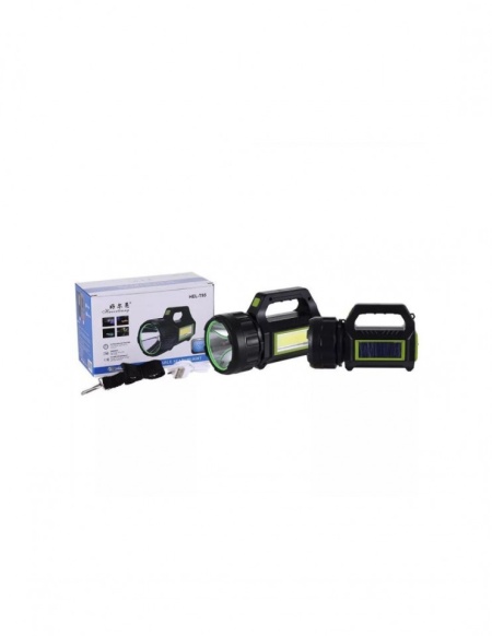 Lanterna de Mana T95 cu Incarcare Solara 30W LED COB