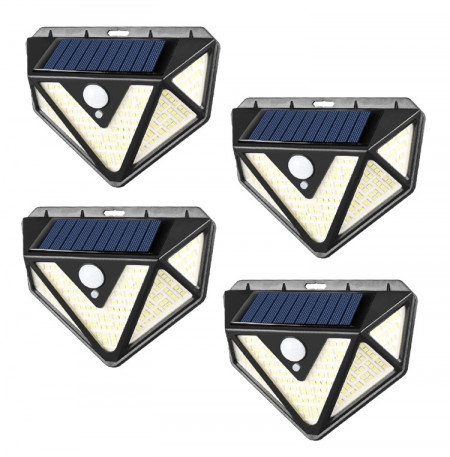 SET 4 LAMPI SOLARE PREMIUM - 166 LED