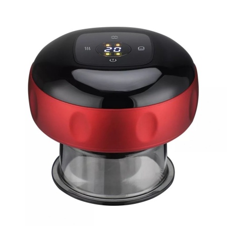Aparat de masaj cu vacuum electric Terapie prin ventuze 12 niveluri de presiune si incalzire