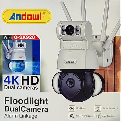 Camera dubla 4K HD Wifi cu vedere bidirectionala Model QSX920
