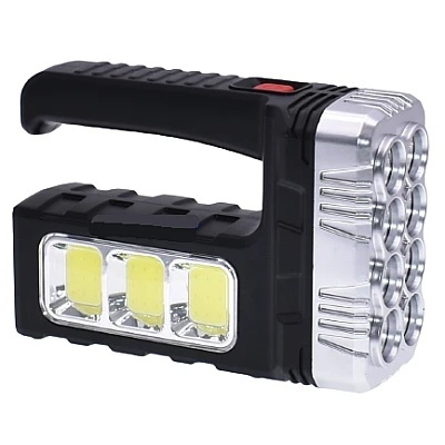Lanterna 7701A- incarcare solara/Usb, Led XPE+COB AX