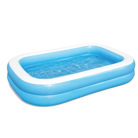 Piscina gonflabila 201 x 150 x 51 cm, 2 inele + Pompa Cadou