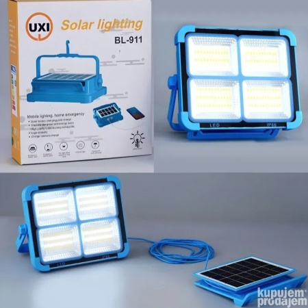 PROIECTOR SOLAR 50W + FUNCTIE DE BATERIE EXTERNA