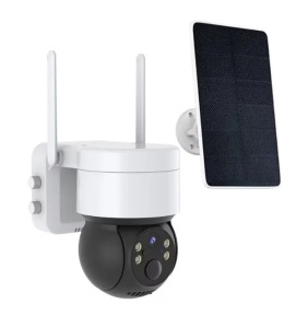CAMERA SUPRAVEGHERE WIFI 5MP CU PANOU SOLAR 360* - Img 2